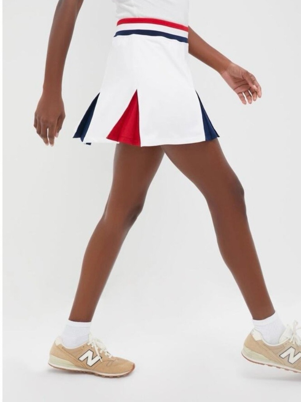 Tuckernuck Americana 14” Red White 4th July Skort Carly Tennis Skirt Sz S - Picture 2 of 7